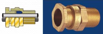 A2 Type Brass Cable Glands A2 Cable Glands 