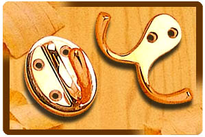 Stepped Coat Hook / Double Robe Hook