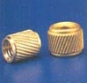 Brass Helical Moulding Insert Molding Nuts